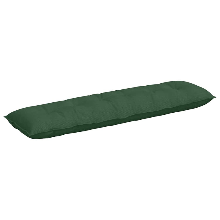 Vidaxx Rückenkissen Dschungelgrün 180 x 50 cm Cordstoff