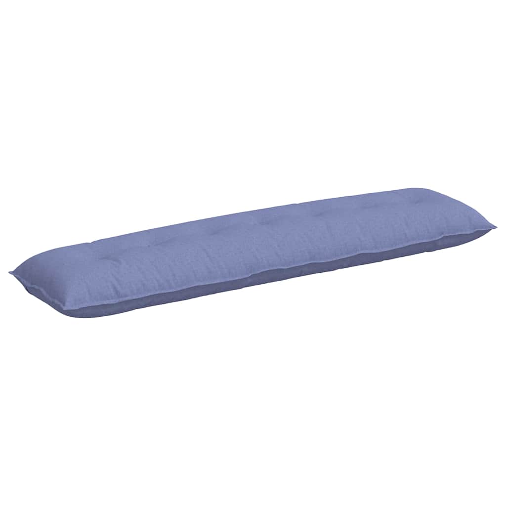 Vidaxx Rückenkissen Jeansblau 200 x 19 x 50 cm Stoff