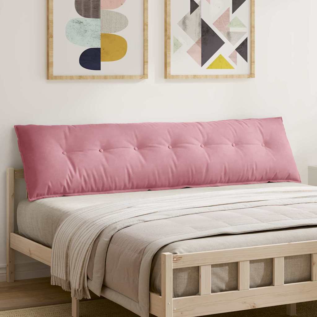 Vidaxx Rückenkissen rosa 200 x 50 cm Cordstoff