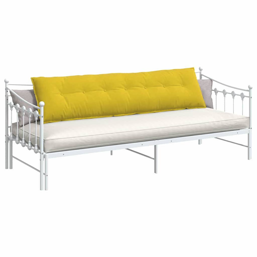 Vidaxx Rückenkissen gelb 200 x 50 cm Cordstoff