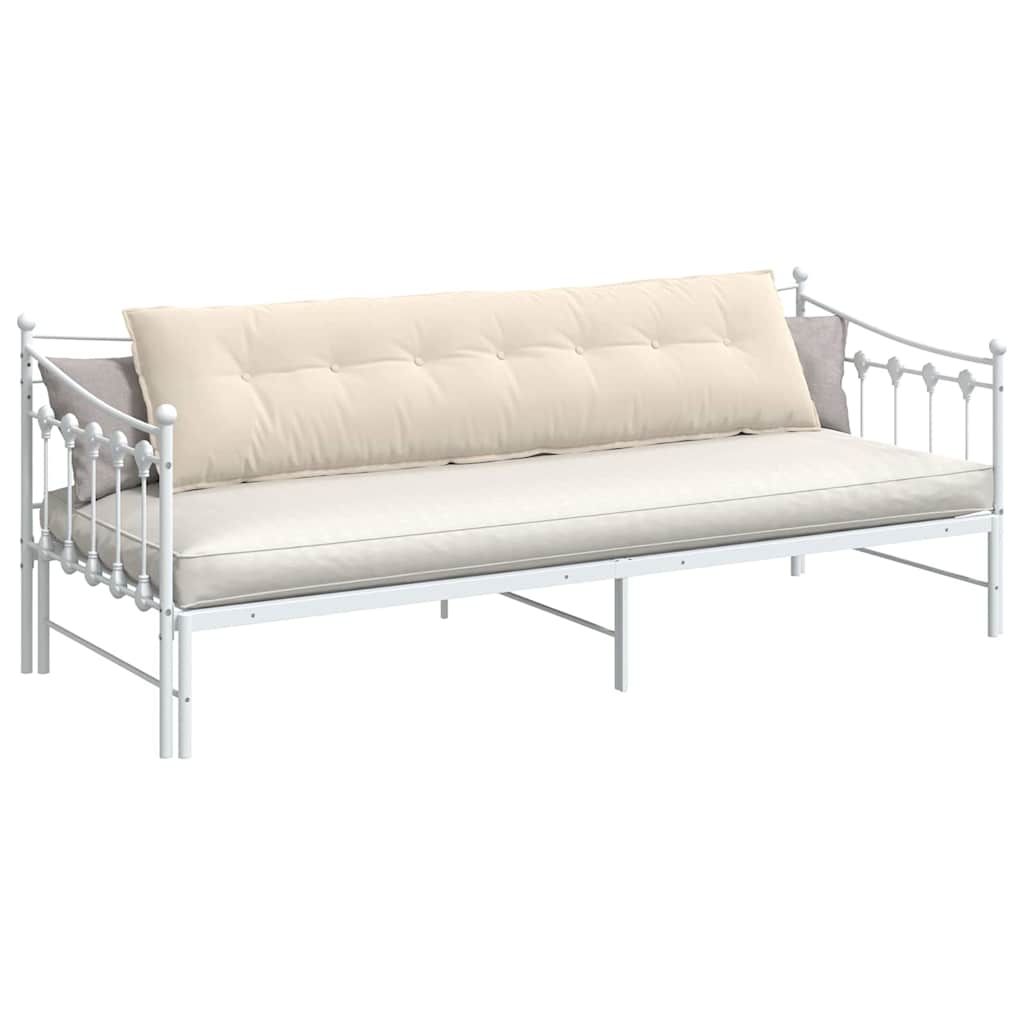 Vidaxx Rückenkissen Beige 200 x 50 cm aus Mikrofaserstoff