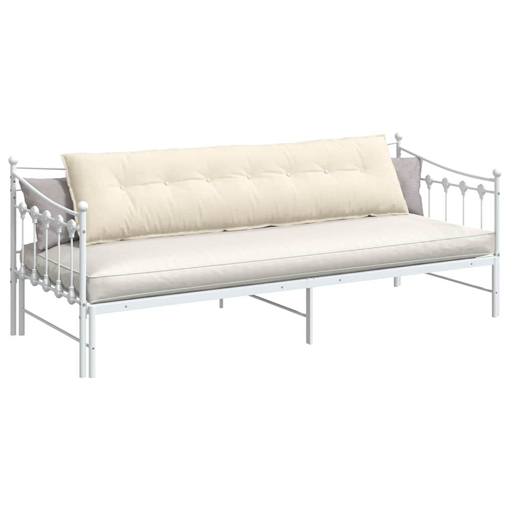 Vidaxx Rückenkissen Creme 200 x 50 cm Cordstoff