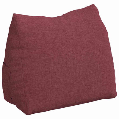 Vidaxx Rückenkissen weinrot 45 x 20 x 35 cm Stoff