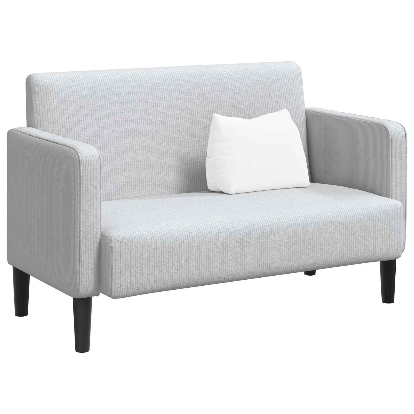 VidaXL Rückenkissen weiß 45 x 20 x 35 cm Stoff