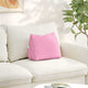 VidaXL Rückenkissen rosa 45 x 20 x 35 cm Stoff