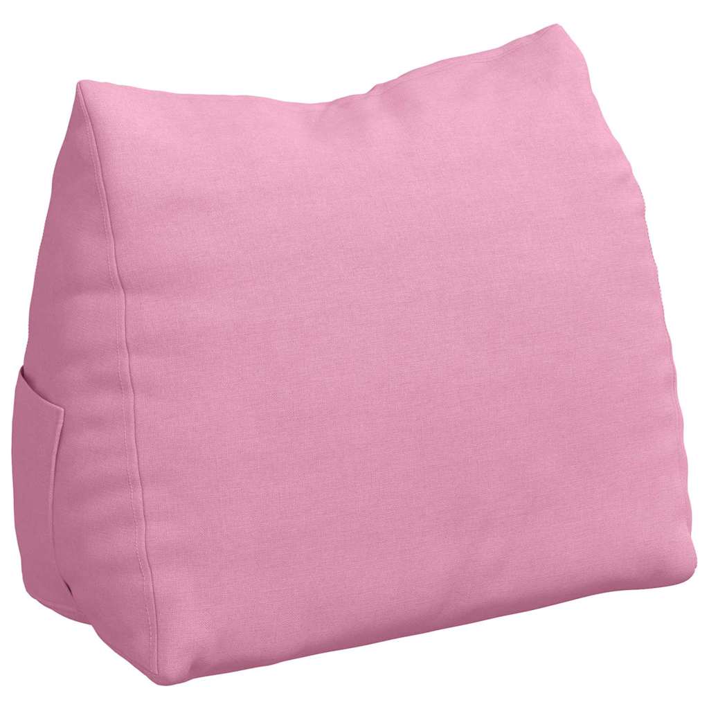 VidaXL Rückenkissen rosa 45 x 20 x 35 cm Stoff