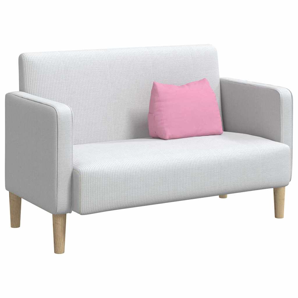 VidaXL Rückenkissen rosa 45 x 20 x 35 cm Stoff