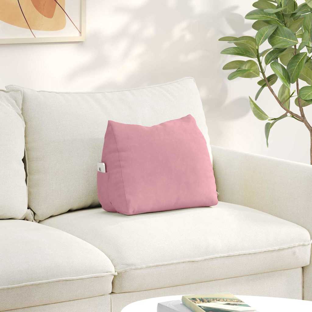 Vidaxx Rückenkissen rosa 45 x 20 x 35 cm Cordstoff
