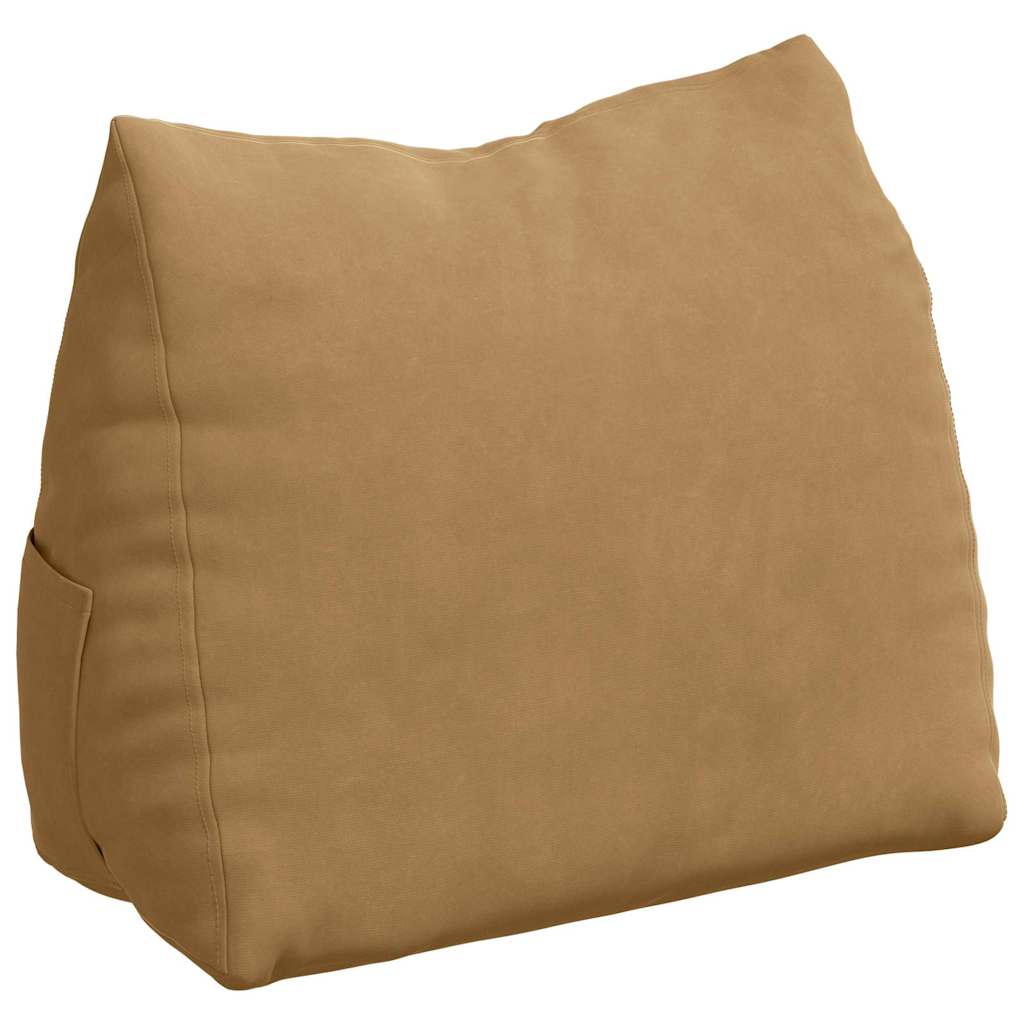 Vidaxx Rückenkissen braun 45 x 20 x 35 cm Cordstoff