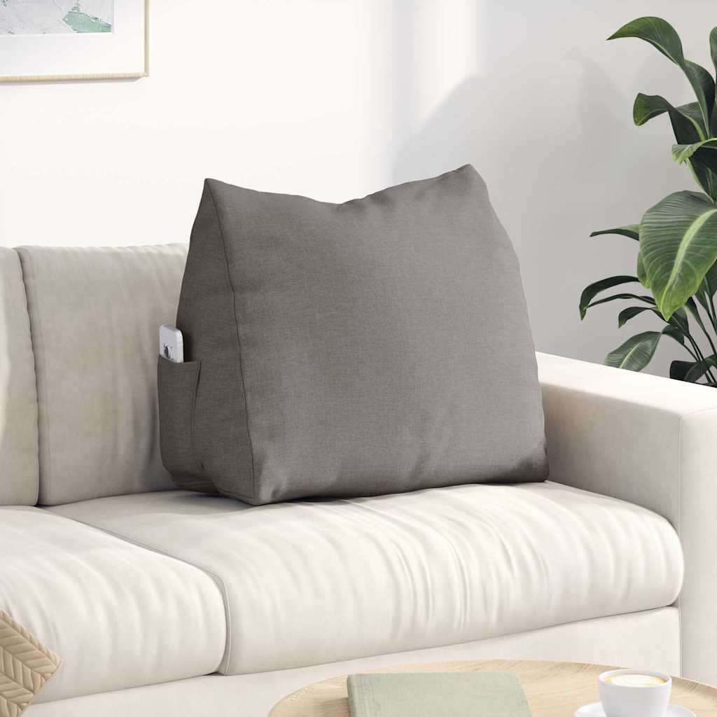Vidaxx Rückenkissen Taupe 60 x 20 x 50 cm Stoff