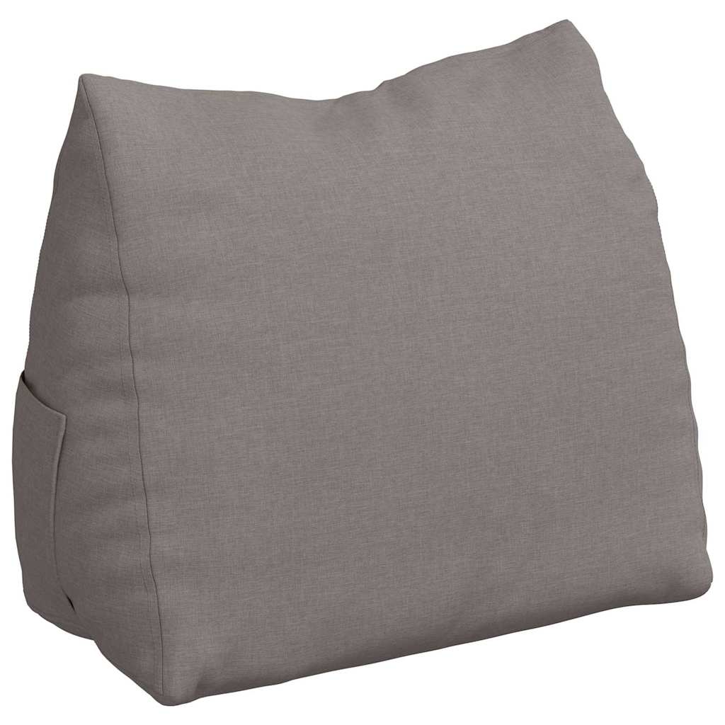 Vidaxx Rückenkissen Taupe 60 x 20 x 50 cm Stoff