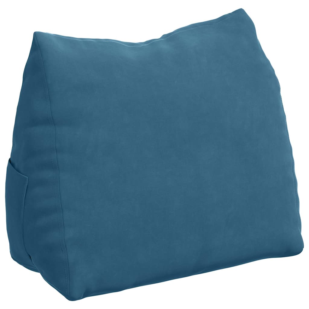 Vidaxx Rückenkissen blau 60 x 20 x 50 cm Cordstoff