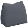 Vidaxx Rückenkissen dunkelgrau 60 x 20 x 50 cm Cordstoff