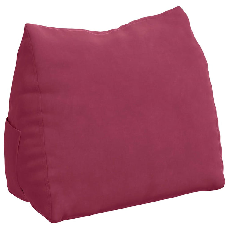 Vidaxx Rückenkissen weinrot 60 x 20 x 50 cm Cordstoff