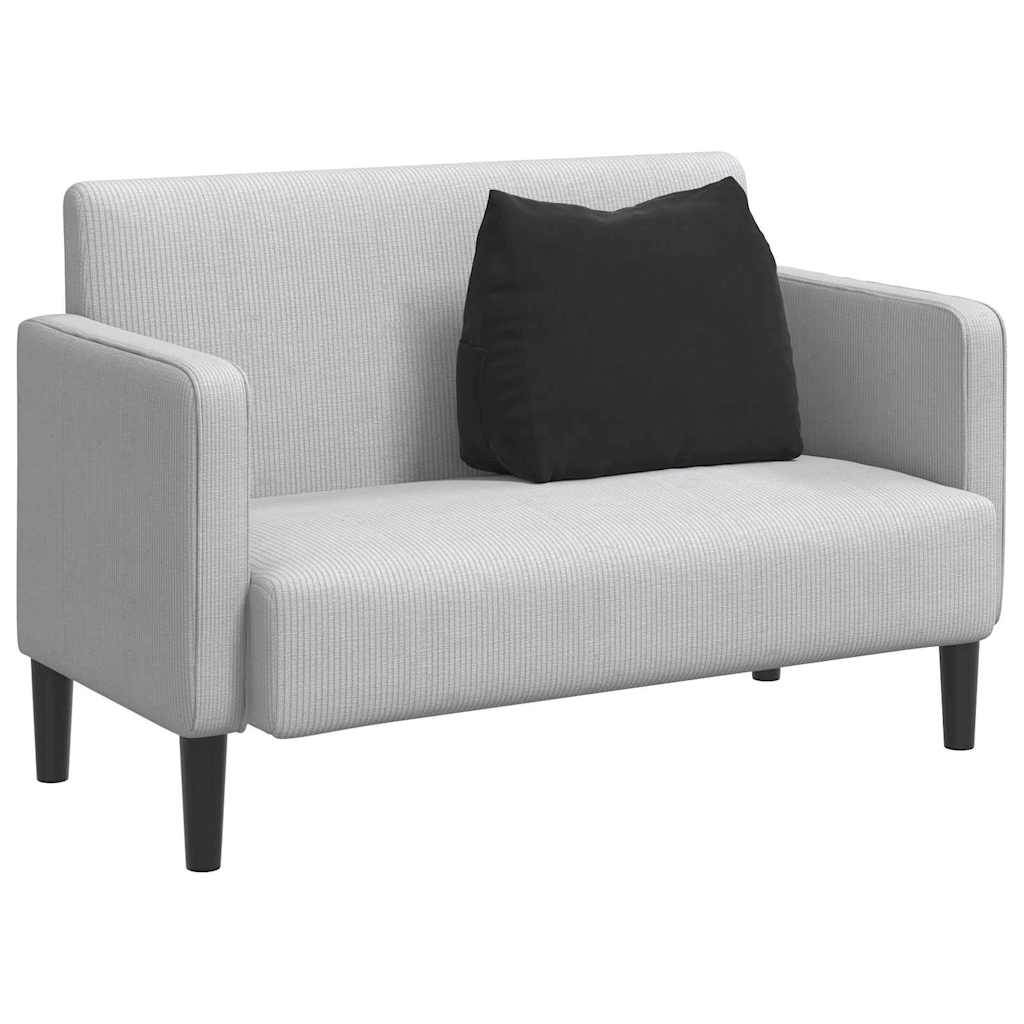 Vidaxx Rückenkissen schwarz 60 x 20 x 50 cm Cordstoff