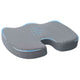 Vidaxx Sitzkissen mit Kissen grau 47 x 37 x 8 cm mit Netzstoff