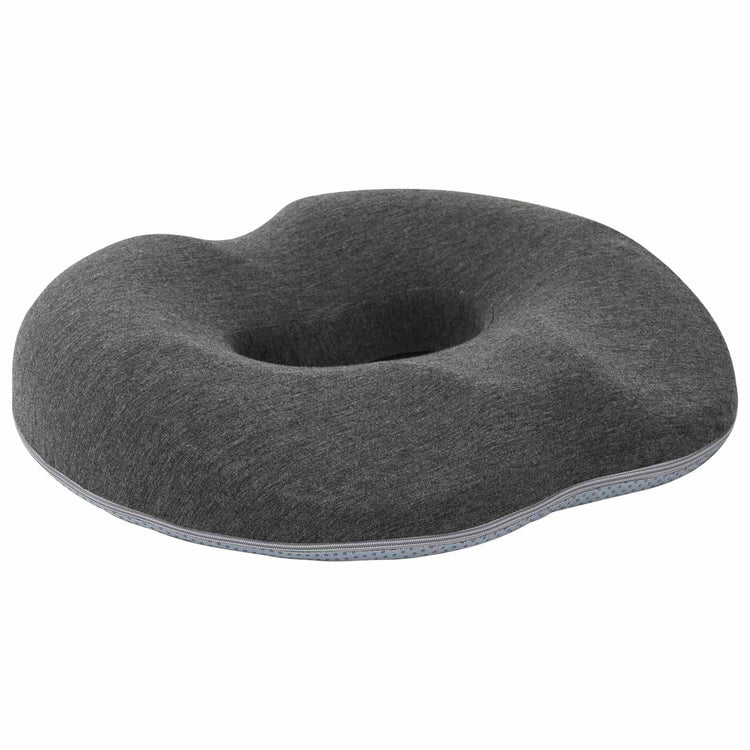 Vidaxx Sitzkissen mit Kissen dunkelgrau 42 x 36,5 x 8 cm Baumwolle