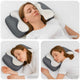 Vidaxx Nackenkissen mit Kissen weiß 58 x 37,5 x 12 cm Polyester