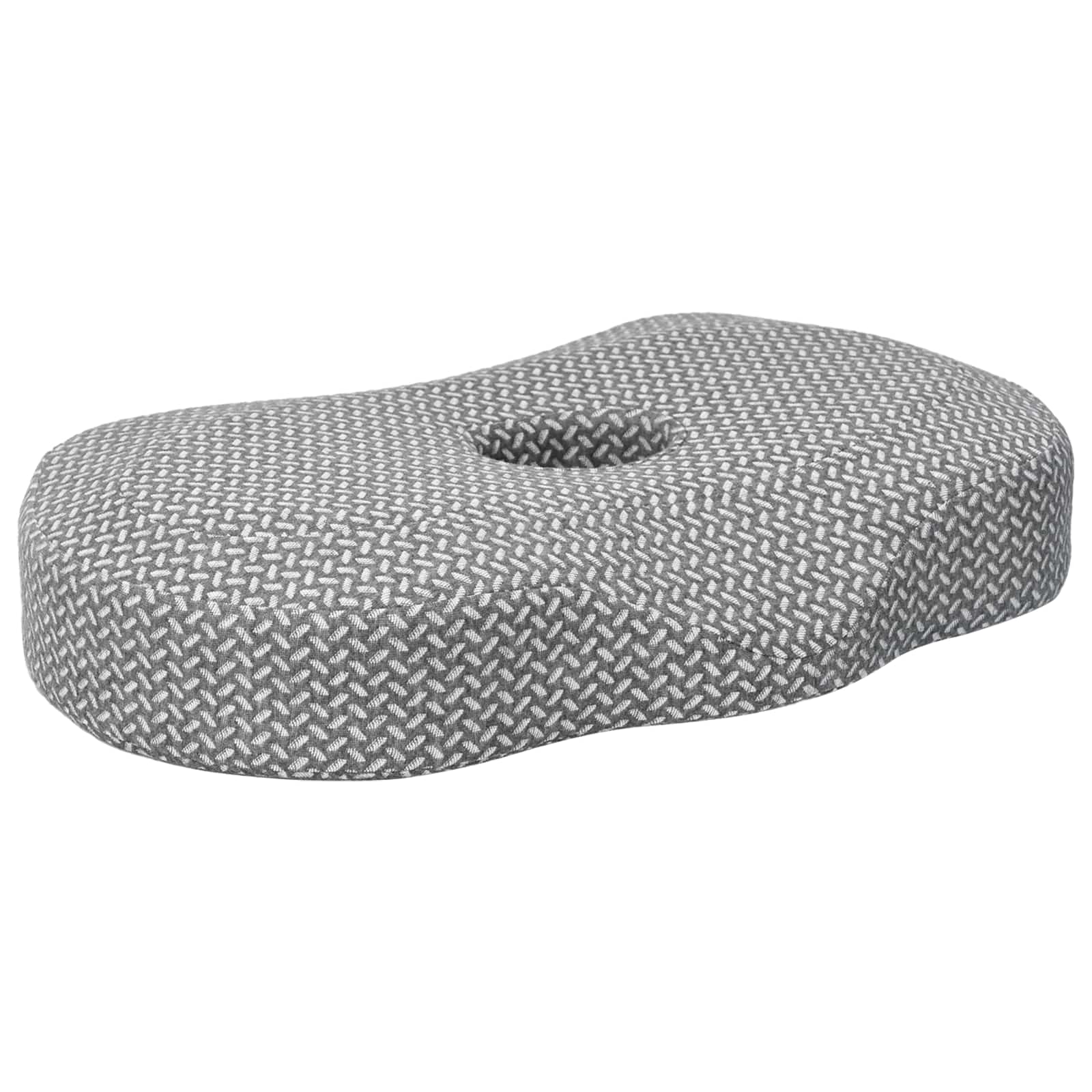 Vidaxx Nackenkissen mit Kissen grau 53 x 34,5 x 10,5 cm Polyester