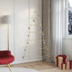 Vidaxx Metall-Weihnachtsbaum mit Standard-Gold 209 cm pulverbeschichtetem Stahl