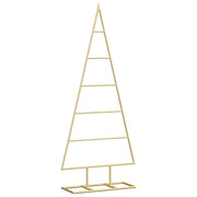 Vidaxx Metall-Weihnachtsbaum mit Standard-Gold 90 cm pulverbeschichtetem Stahl - afbeelding 2