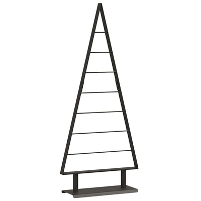 Vidaxx Metall-Weihnachtsbaum mit standardmäßigem schwarzem 125,5 cm Stahl