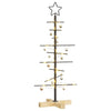 Vidaxx Metall-Weihnachtsbaum mit standardmäßig schwarzem 89 cm pulverbeschichtetem Stahl