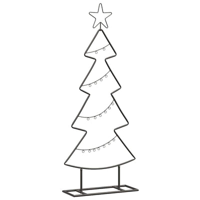 Vidaxx-Metall-Weihnachtsbaum mit standardmäßigem schwarzem 90,5-cm-Stahl