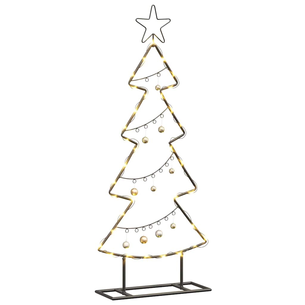 Vidaxx-Metall-Weihnachtsbaum mit standardmäßigem schwarzem 90,5-cm-Stahl