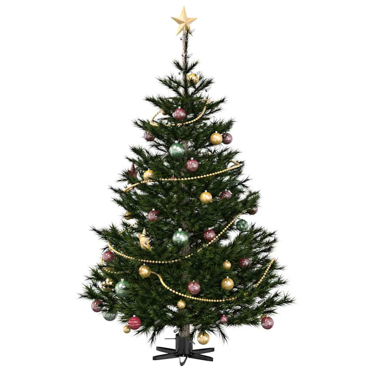 Vidaxx Weihnachtsbaumständer 1,73 schwarz 50 x 50 x 15,5 cm Stahl