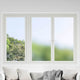 Vidaxl statistische Fensterfolie mattgrau 45 x 2000 cm PVC