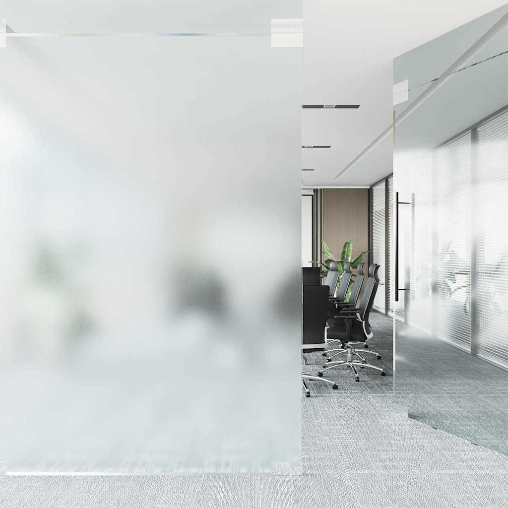 Vidaxl statistische Fensterfolie mattgrau 45 x 2000 cm PVC