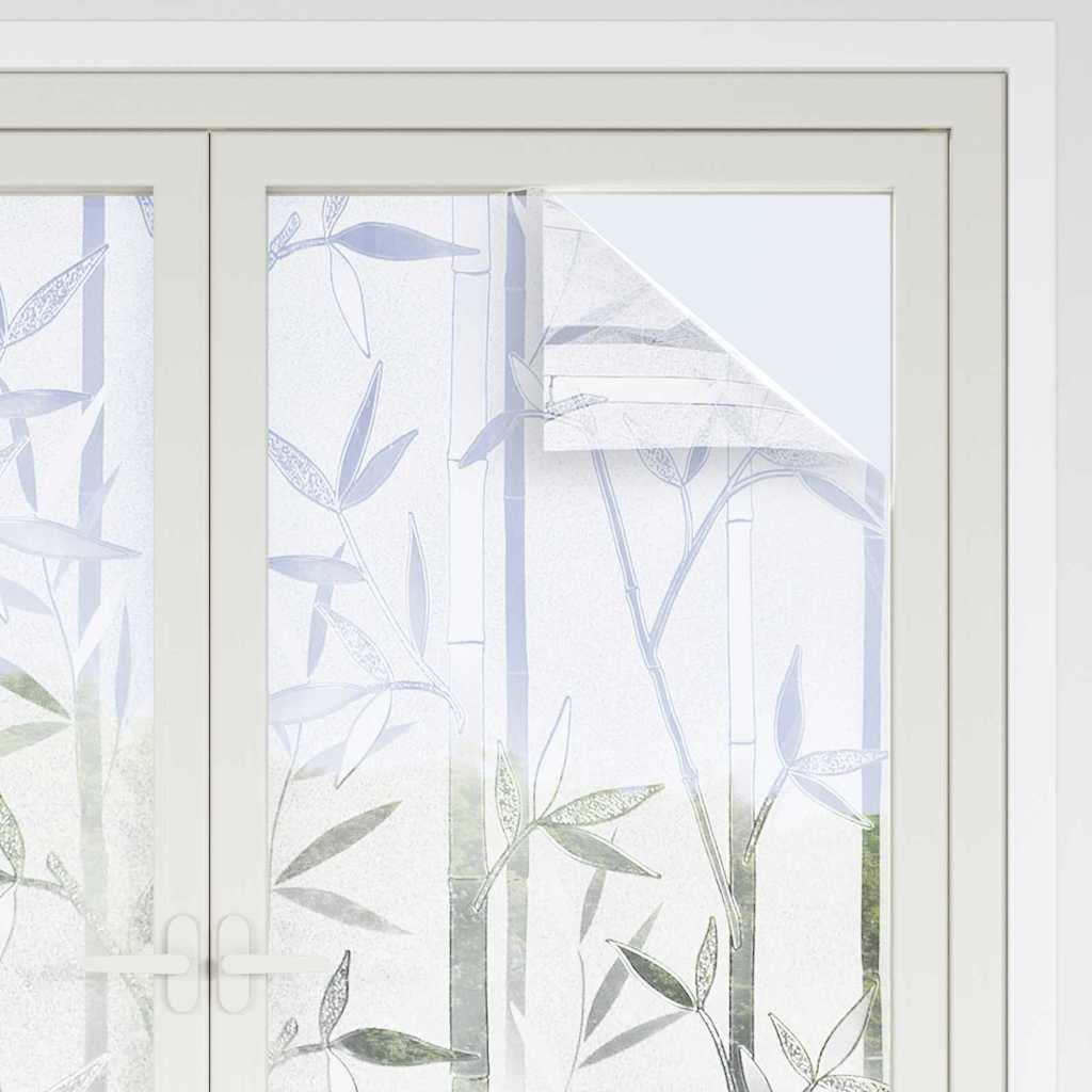 Vidaxx Statistische Fensterfolie Bambusmuster 45 x 500 cm PVC
