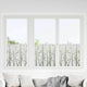Vidaxx Statistische Fensterfolie Bambusmuster 90 x 500 cm PVC