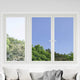 Vidaxx statisch reflektierende Solarfensterfolie Silber 60 x 2000 cm PVC