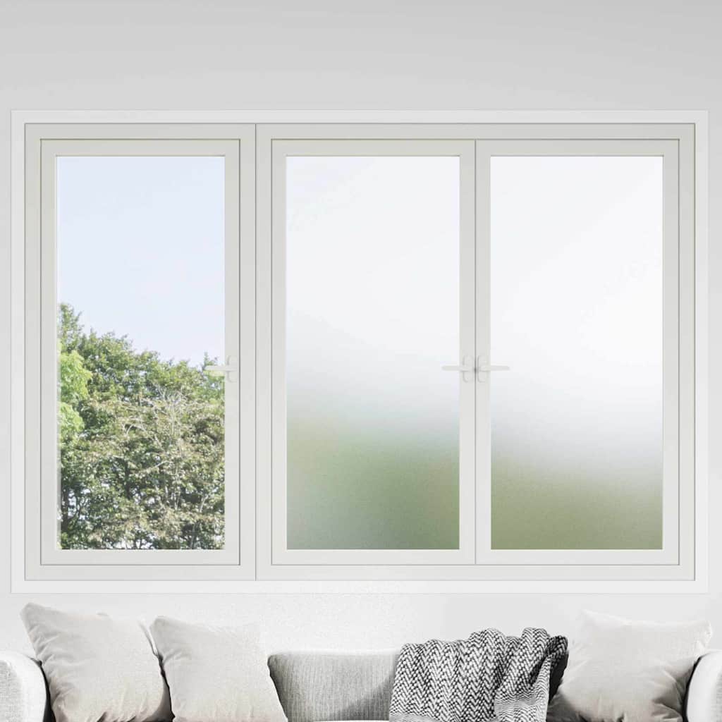 Vidaxx selbstklebende Fensterfolie mattweiß 90 x 500 cm PVC