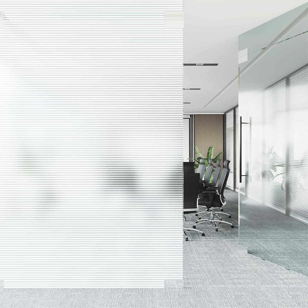 Vidaxx selbstklebende Fensterfolie Satinstreifen 45 x 1000 cm PVC