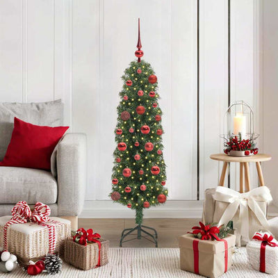Vidaxx künstlicher Weihnachtsbaum grün 120 cm PVC und Stahl und Kunststoff