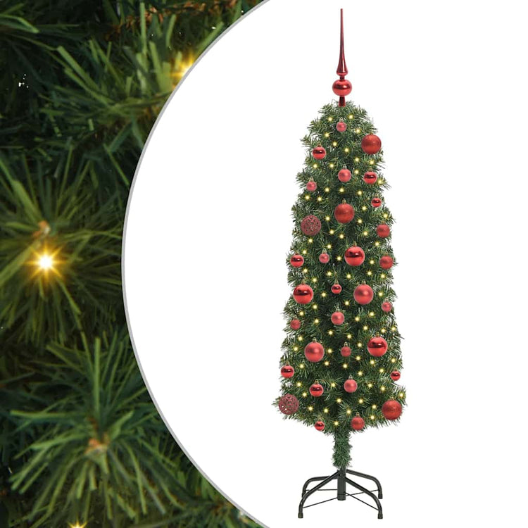 Vidaxx künstlicher Weihnachtsbaum grün 120 cm PVC und Stahl und Kunststoff