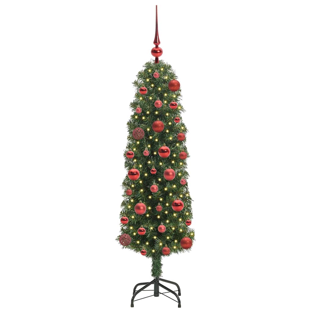 Vidaxx künstlicher Weihnachtsbaum grün 120 cm PVC und Stahl und Kunststoff