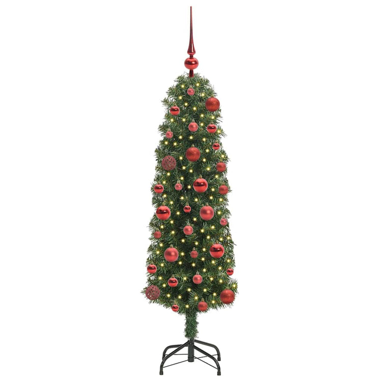 Vidaxx künstlicher Weihnachtsbaum grün 120 cm PVC und Stahl und Kunststoff
