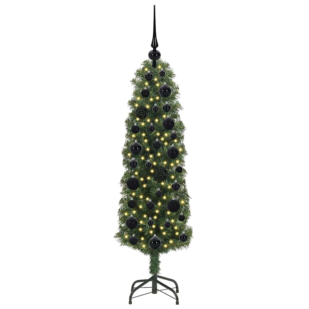 Vidaxx künstlicher Weihnachtsbaum grün 120 cm PVC und Stahl und Kunststoff