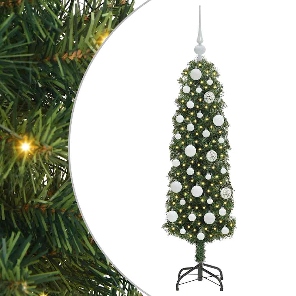 Vidaxx künstlicher Weihnachtsbaum grün 120 cm PVC und Stahl und Kunststoff