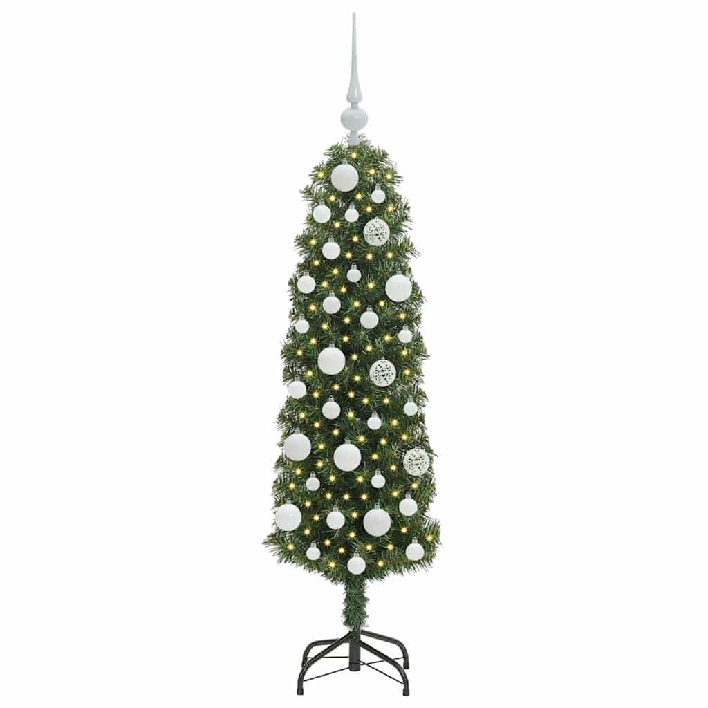 Vidaxx künstlicher Weihnachtsbaum grün 120 cm PVC und Stahl und Kunststoff