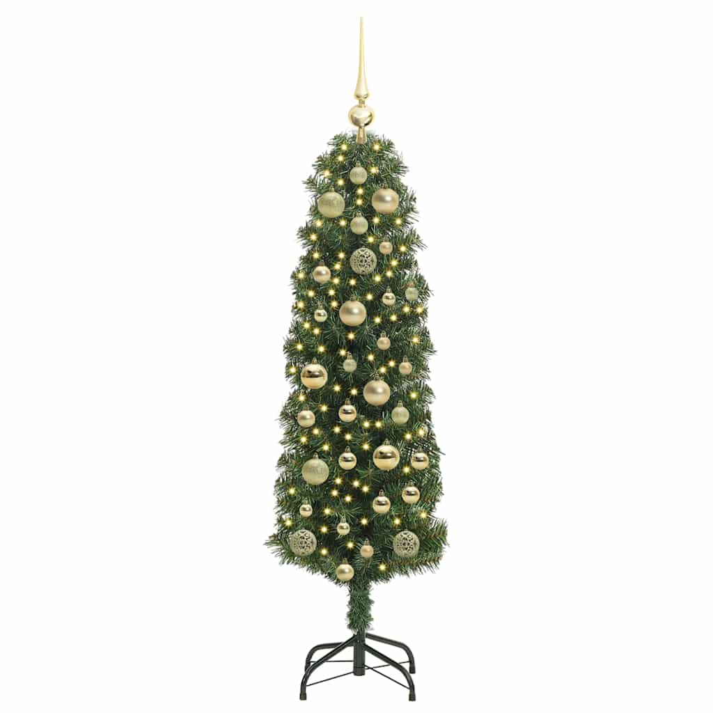 Vidaxx künstlicher Weihnachtsbaum grün 120 cm PVC und Stahl und Kunststoff