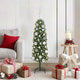 Vidaxx künstlicher Weihnachtsbaum grün 120 cm PVC und Stahl und Kunststoff
