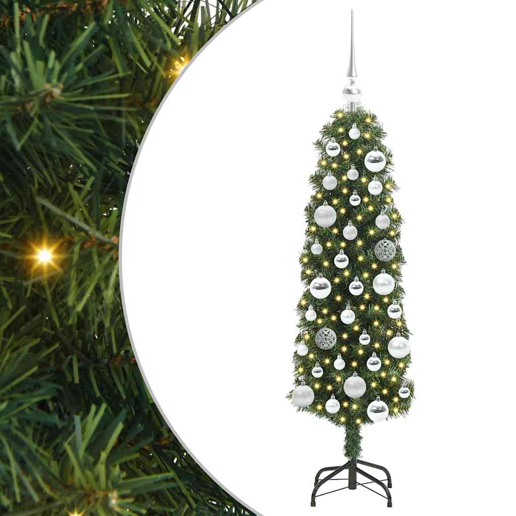 Vidaxx künstlicher Weihnachtsbaum grün 120 cm PVC und Stahl und Kunststoff