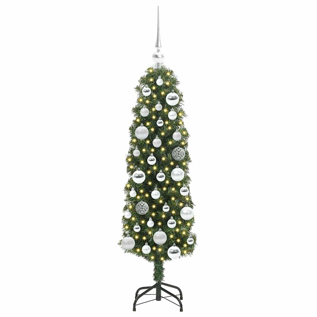 Vidaxx künstlicher Weihnachtsbaum grün 120 cm PVC und Stahl und Kunststoff