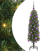 Vidaxx künstlicher Weihnachtsbaum grün 120 cm PVC und Stahl und Kunststoff - afbeelding 2