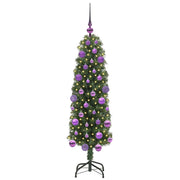 Vidaxx künstlicher Weihnachtsbaum grün 120 cm PVC und Stahl und Kunststoff - afbeelding 3
